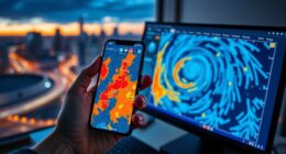 weather alerts and outage maps