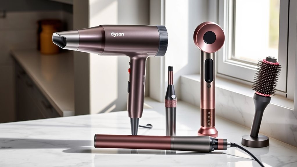 choosing dyson hair tools