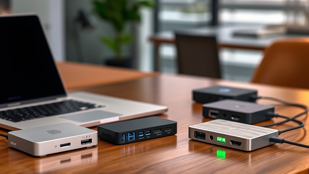 compatibility ports display power
