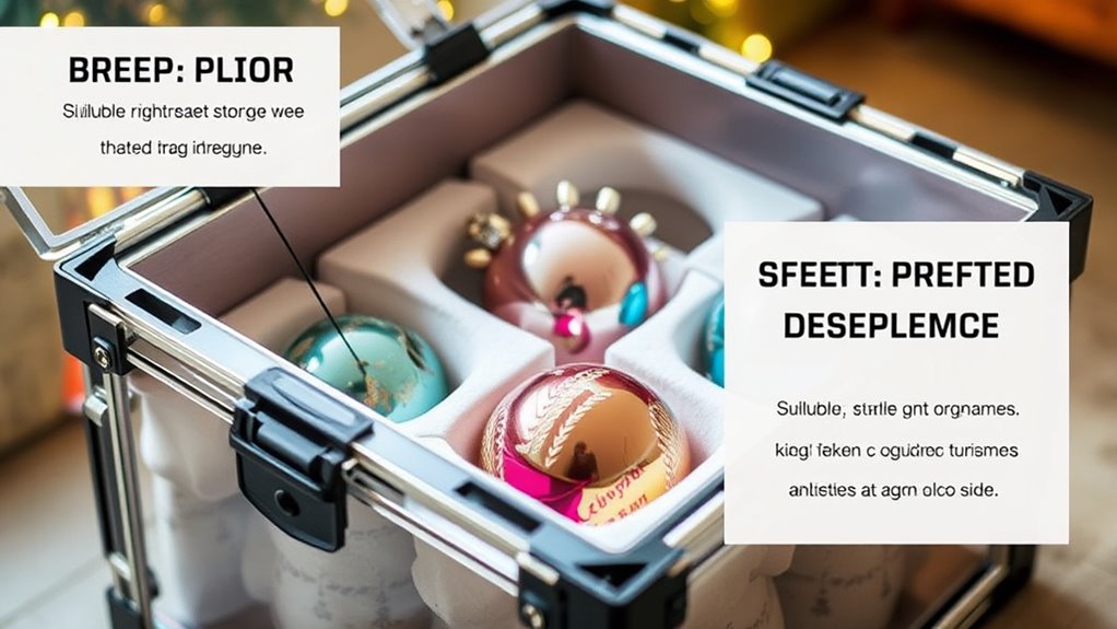 drop proof ornament storage considerations