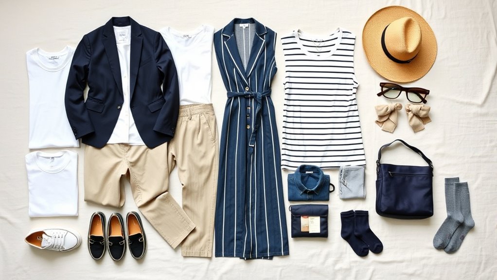 essential travel capsule wardrobe