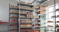 heavy duty pantry shelving