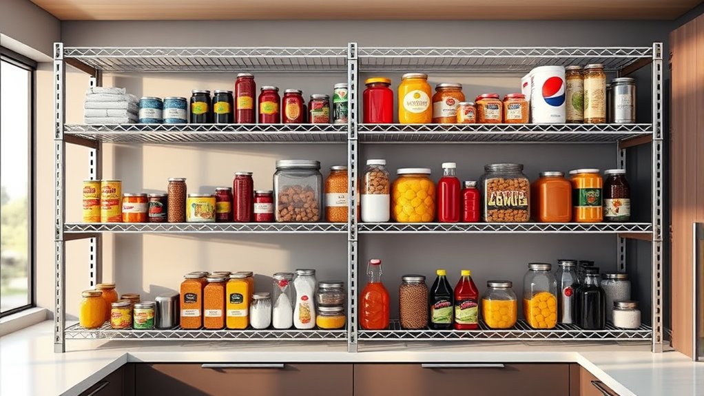13 Best Heavy Duty Pantry Shelving Systems for Ultimate Storage and Durability 29 load capacity and durability