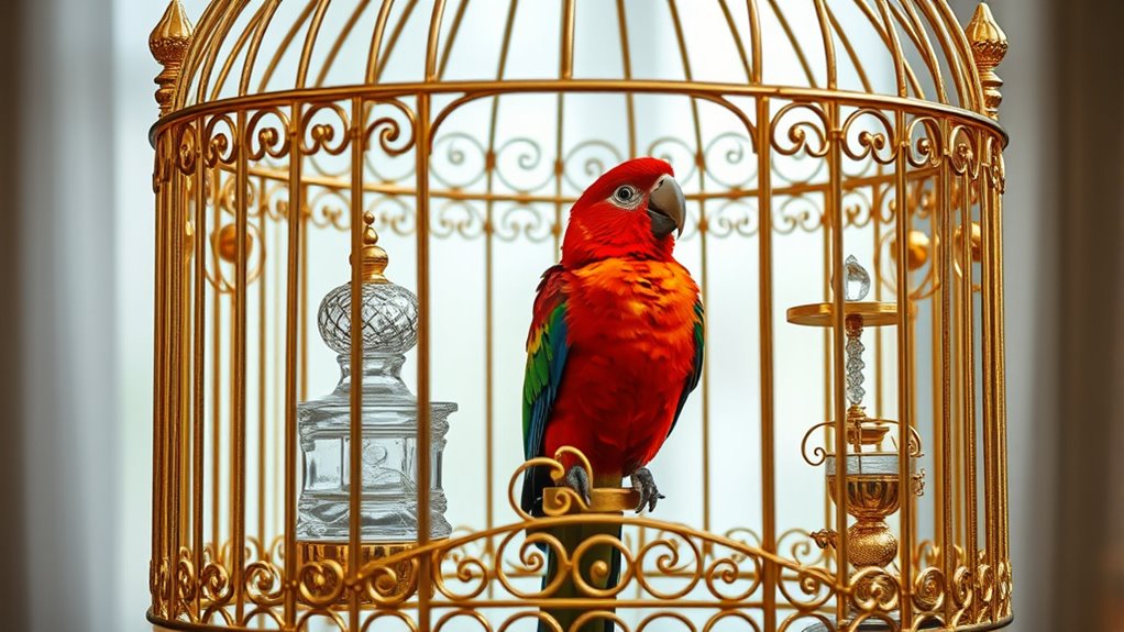 luxurious bird cages collection