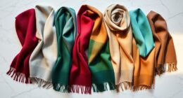 luxurious cashmere scarves collection