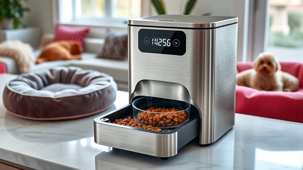 luxury automatic pet feeders