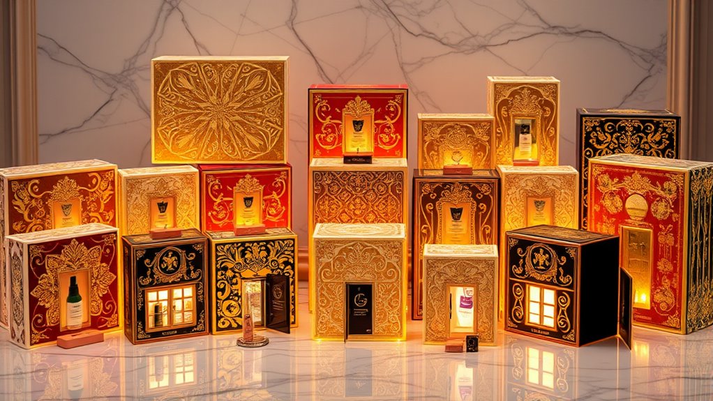 luxury beauty holiday countdown