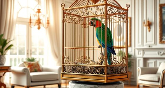 luxury bird cages selection