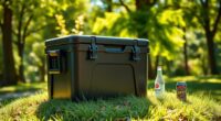 luxury cooler ice retention