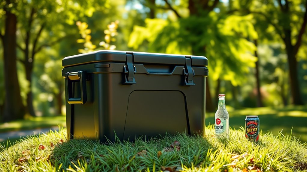 luxury cooler ice retention