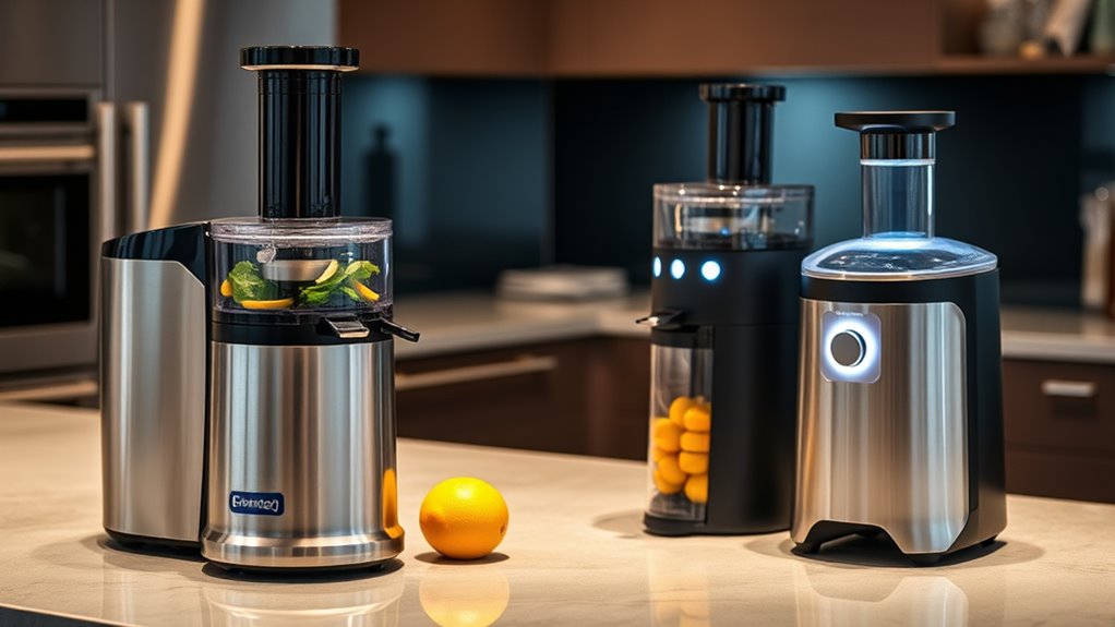 luxury juicer machine list