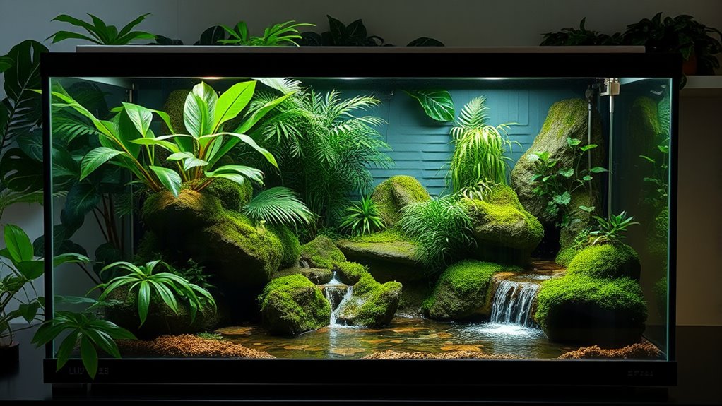 luxury reptile terrarium collection