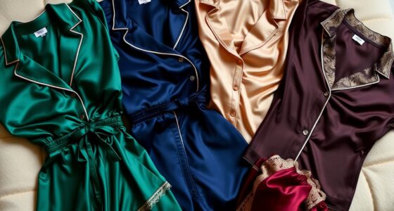 luxury silk pajama sets