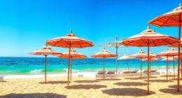 15 Best High-End Beach Umbrellas That Combine Style and Sun Protection 23 luxury stylish sun protection