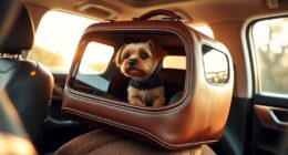 luxury travel dog carriers