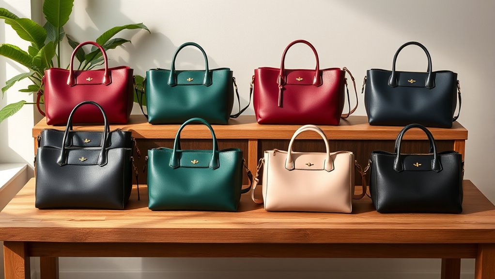 luxury vegan leather handbags