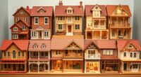 luxury wooden dollhouses