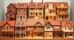 luxury wooden dollhouses