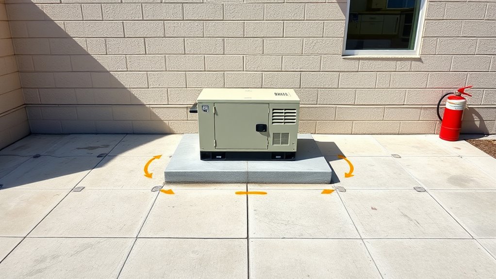 Generator Placement and Setbacks Checklist Safety 101 3 maintain safe generator distance