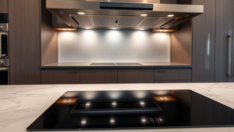 Modern Cooktop Set In 15 Best Premium Induction Cooktops With Integrated Ventilation for ...