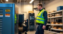 safe operation of backup power equipment