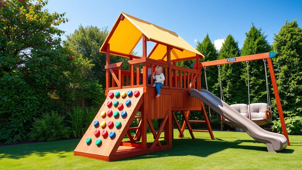 15 Best Premium Outdoor Play Equipment Sets That Will Keep Kids Entertained All Year 25 safety durability adaptability ease