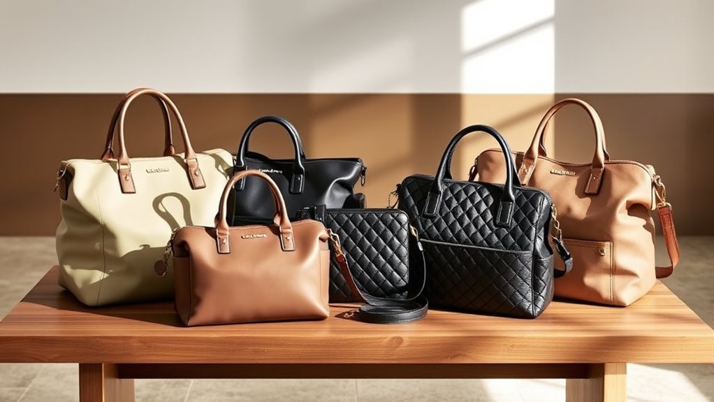 stylish functional diaper bags