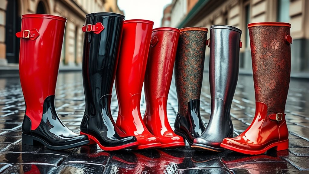 stylish waterproof footwear options