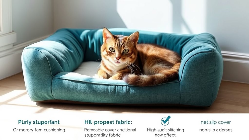 15 Best Premium Orthopedic Cat Beds That Will Keep Your Feline Comfortable and Happy 33 supportive spacious safe bedding