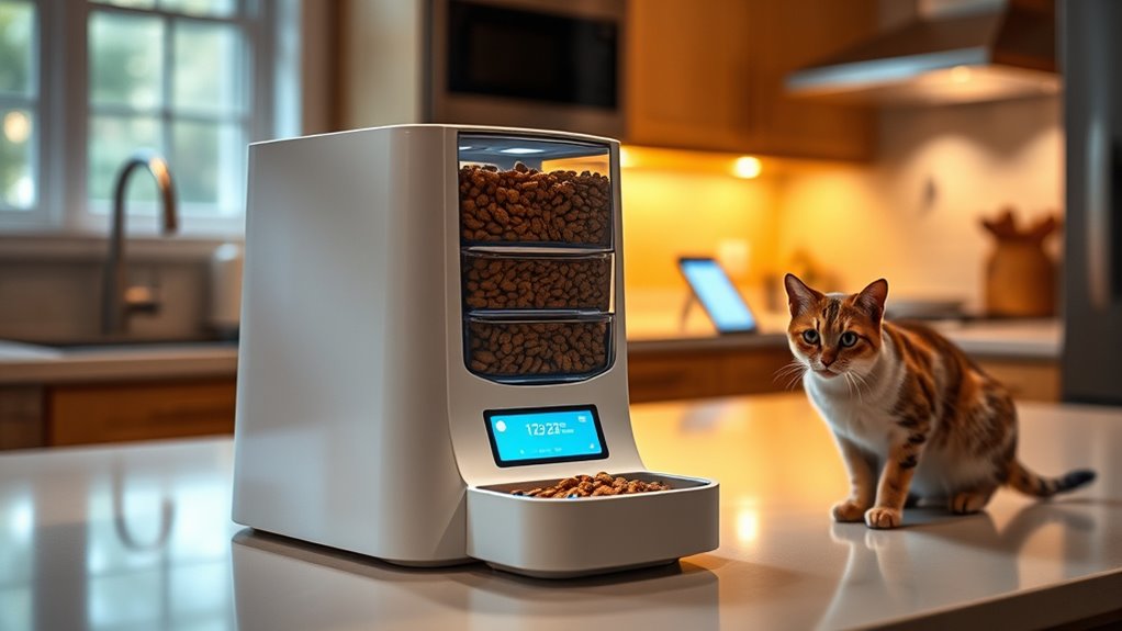 top automated pet feeding devices