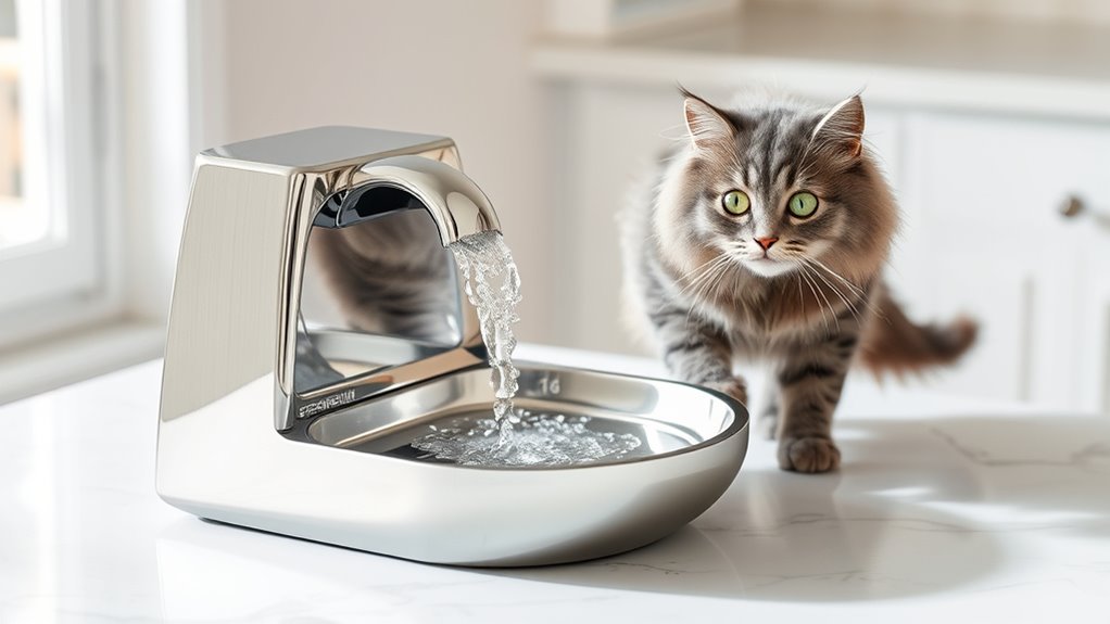 top automatic pet water fountains
