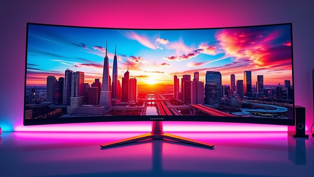 top curved monitors 2025