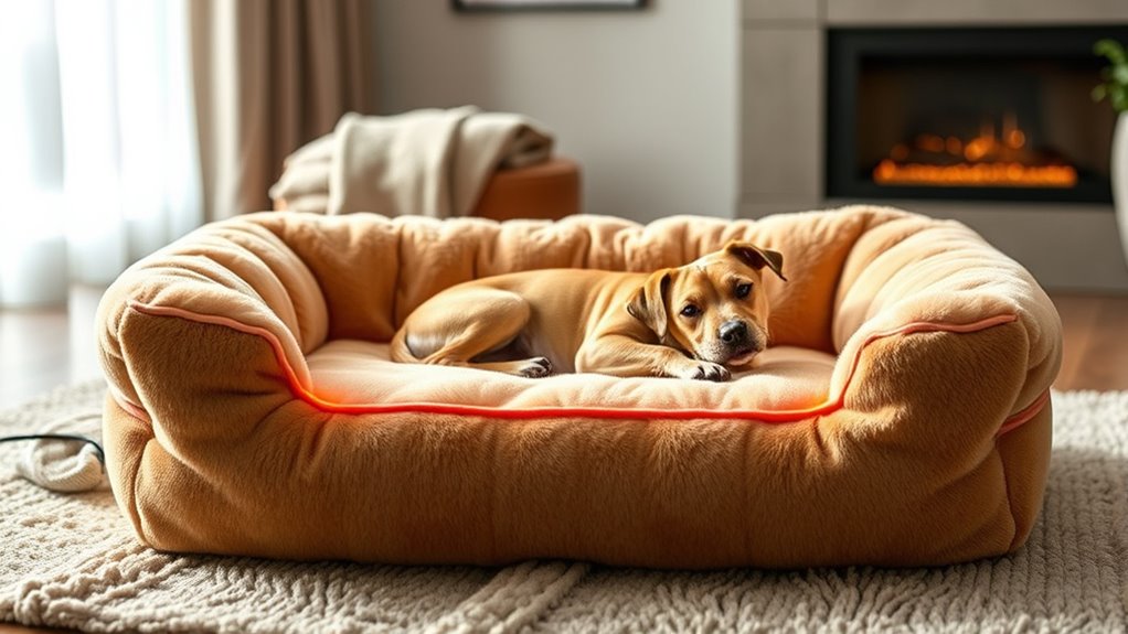top luxury heated pet beds