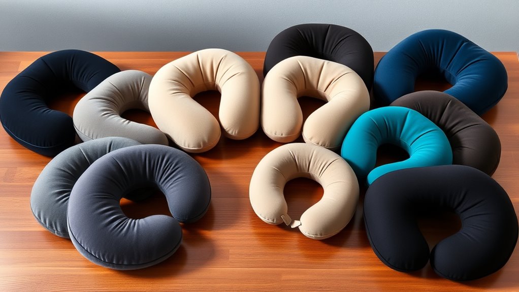 top luxury travel neck pillows