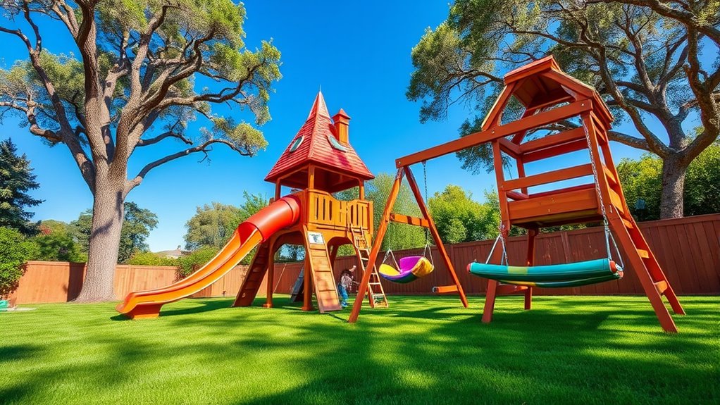 top premium outdoor play sets
