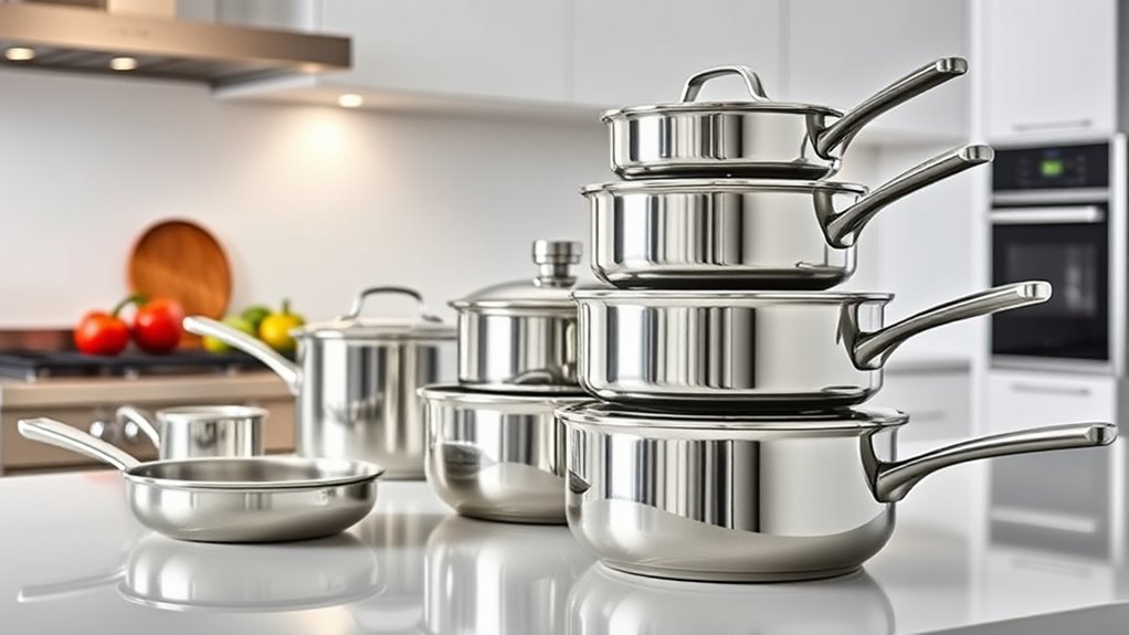 top stainless steel cookware sets