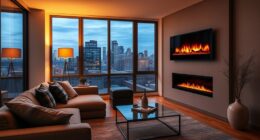 top ventless electric fireplaces