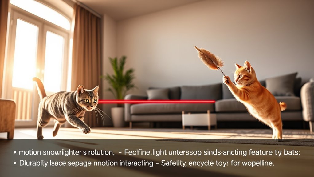 cat toy safety and features