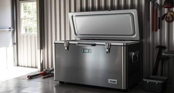 garage durable chest freezers