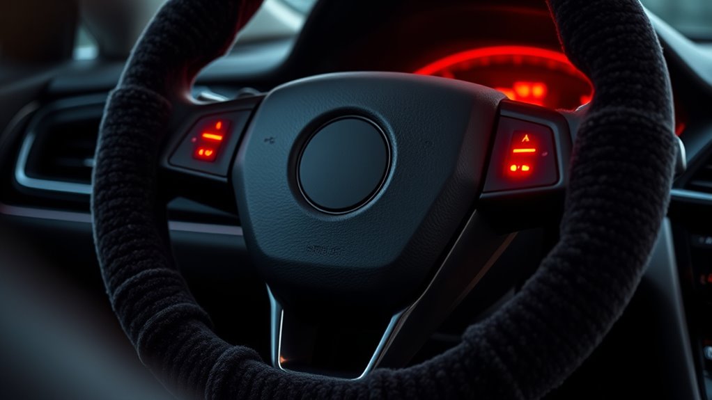 heated steering wheel covers