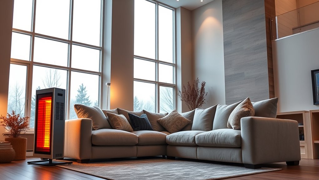 large room heating considerations