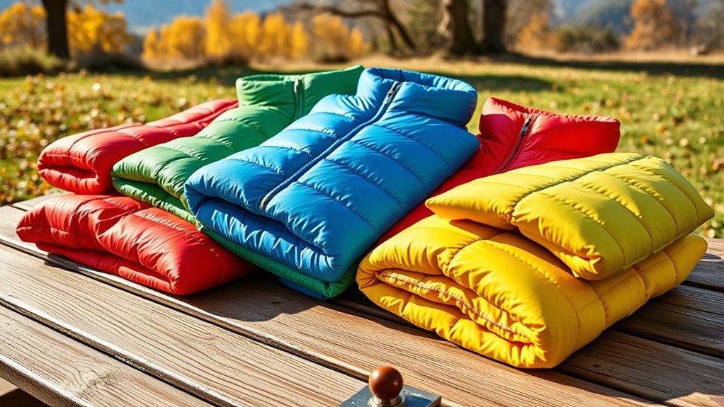 lightweight packable down jackets