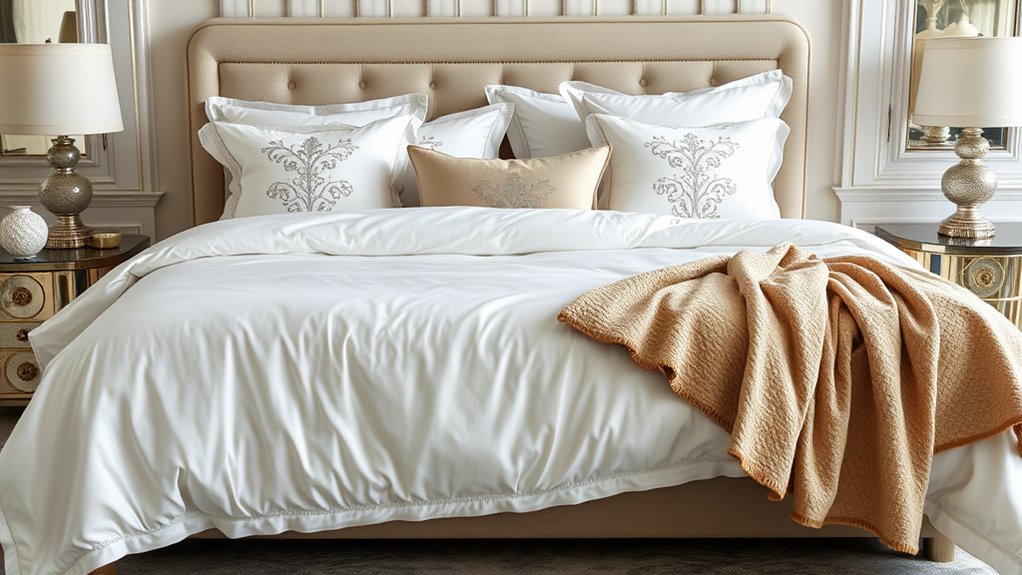 luxury king size bedding sets