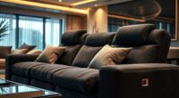 luxury reclining sofa options