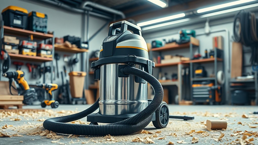 powerful durable workshop vacuum
