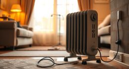 safe portable oil heater use