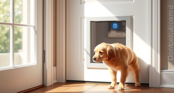 smart microchip pet doors