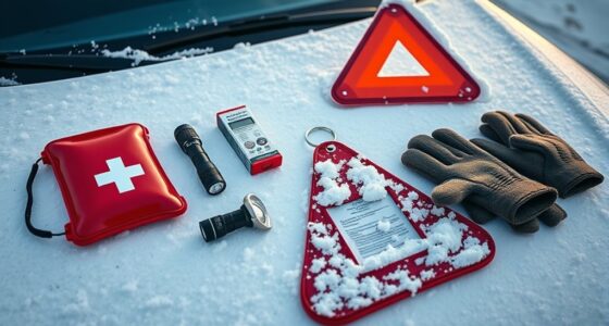 snow travel emergency kits