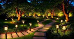 solar powered motion sensor lights
