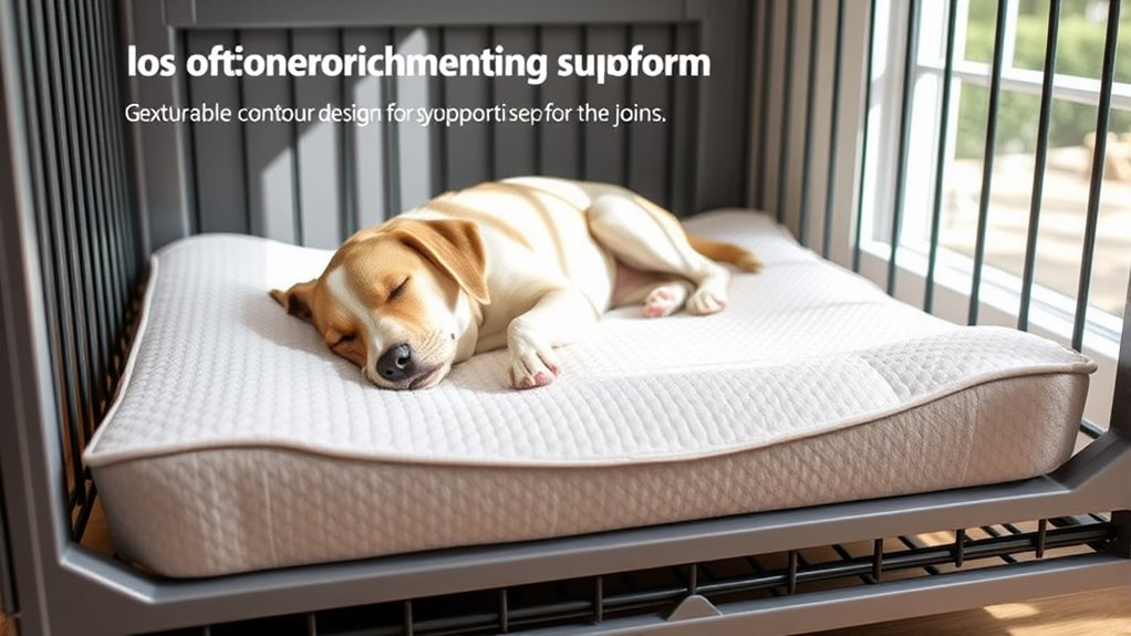 15 Best Orthopedic Crate Pads for Dogs That Ensure Comfort and Support 33 supportive durable waterproof padding